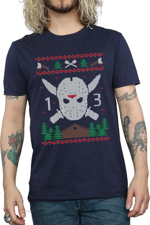 Produktbild Absolute Cult Christmas Fair Isle TShirt (S)