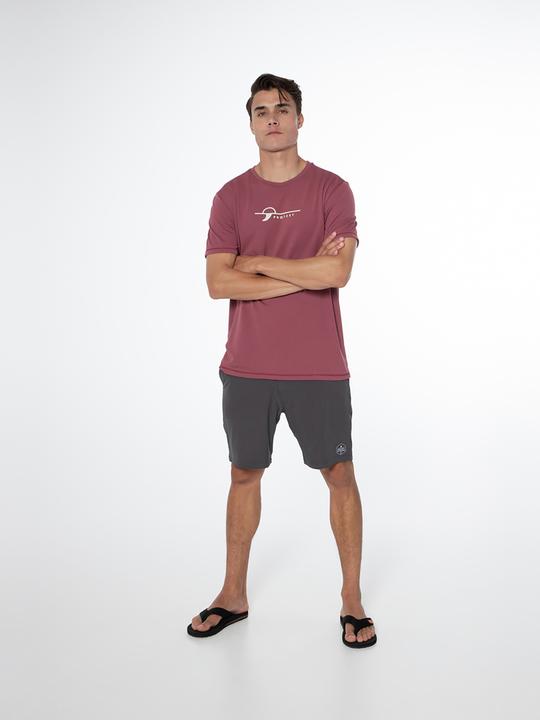 Immagine prodotto Protest Rashguard da uomo a maniche corte PRTLEGUNDI Roan Rougebordeaux S (S)