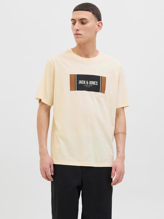 Actual product image Jack & Jones Jjhayato Tee Ss Crew Neck Bts Ln (L)