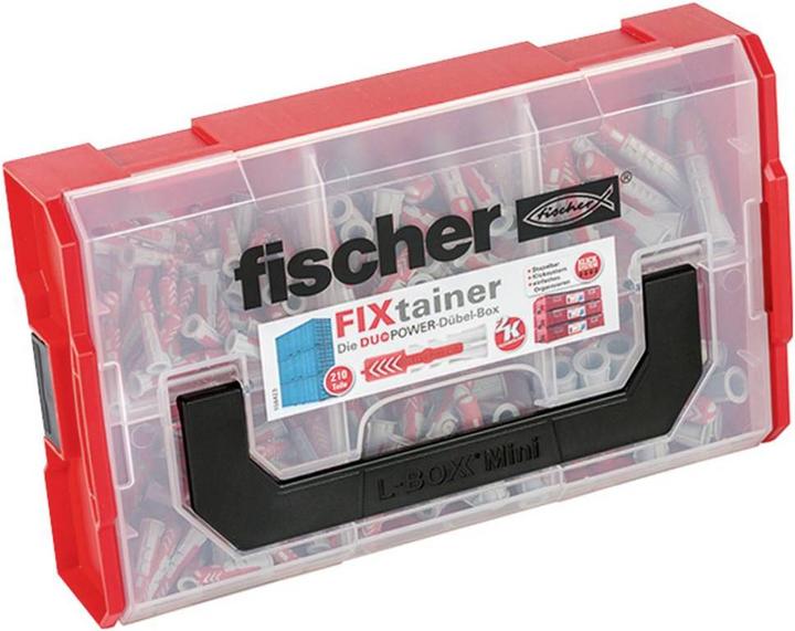 Produktbild Fischer L-BOXX mini DuoPower (210 Teile) (1 Stk.)