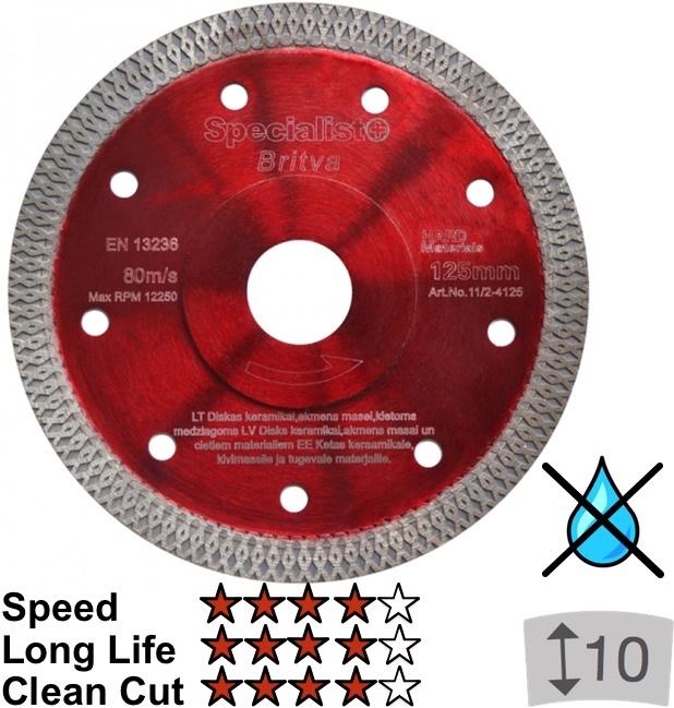 Deim. disk. BRITVA 125x1,2x22 mm