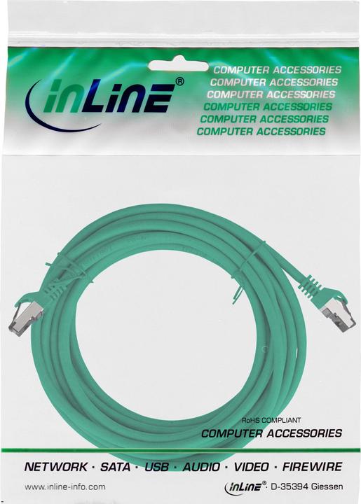 Produktbild InLine Patchkabel (S/FTP, CAT8.1, 10 m)