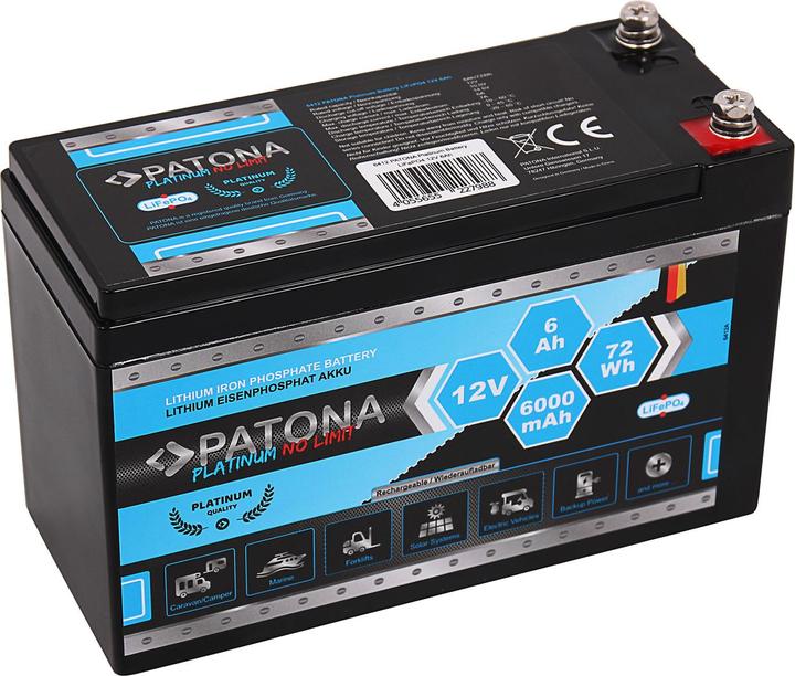 Patona Platinum Battery (12 V, 6 Ah)