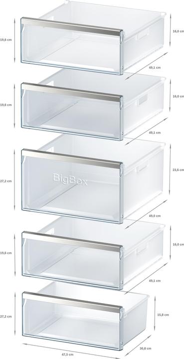 Actual product image Siemens GS58NDWDP iQ500 (Stand-alone, 366 l)