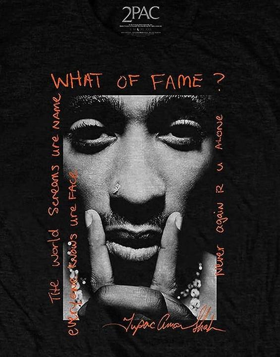 Produktbild Tupac Shakur What Of Fame? TShirt (L)