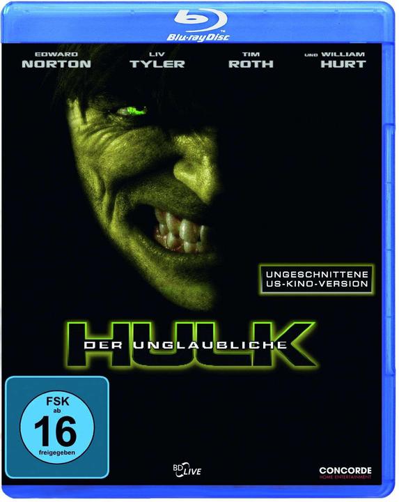 Produktbild Der unglaubliche Hulk (Blu-ray, 2008, Deutsch, Englisch)