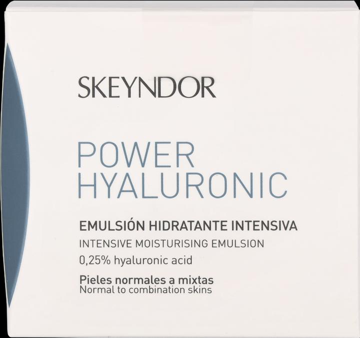Actual product image Skeyndor Power Hyaluronic Intensive Moisturising Emulsion (50 ml, 24h cream)