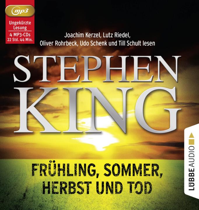 Produktbild Frühling, Sommer, Herbst und Tod (Stephen King, Lutz Riedel, Michael Marianetti, Joachim Kerzel, Udo Schenk, Deutsch)
