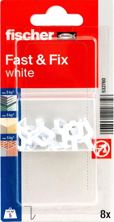 Image du produit Fischer Fast&fix blanc