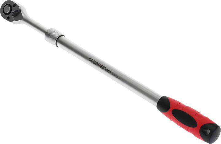 Actual product image Gedore Red red R60010027 2K telescopic ratchet left/right 1/2" 460-600 mm (1/2")