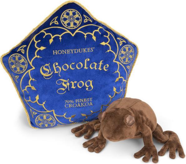 Produktbild Noble Collection Harry Potter: Schokofrosch auf Kissen (11 cm)