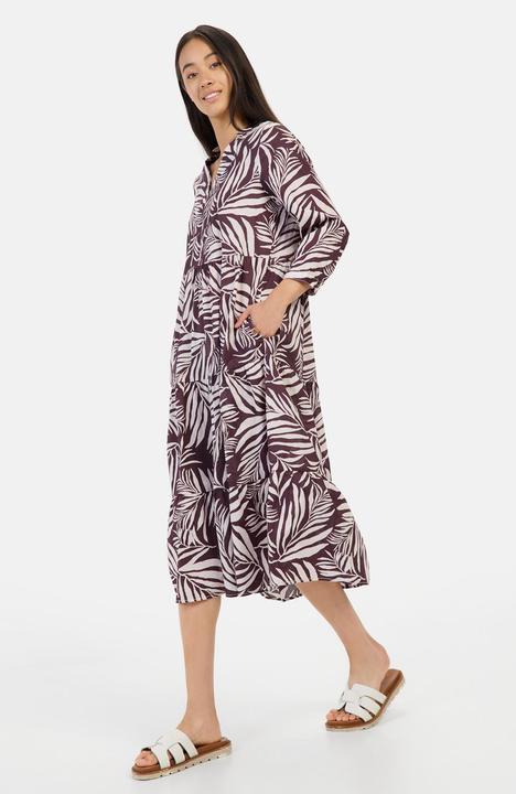 Image du produit Camel Active Mittellanges Sommerkleid mit Allover-Print (XS)