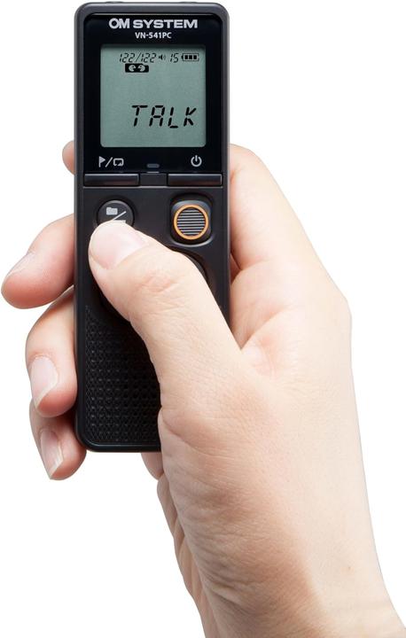 Productafbeelding Olympus Digitale Voice Recorder (merk OM) VN-541PC Segmentendisplay 1,39', WMA, Zwart (4 GB)