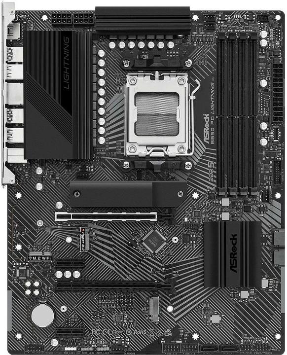 Produktbild AsRock B650 PG Lightning (AM5, AMD B650, ATX)