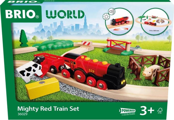 Actual product image Brio Mighty Red Train