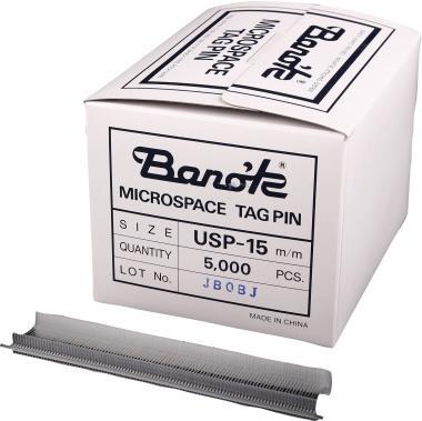 Produktbild Neutralware Heftfaden Etikettierpistole Microspace TagPin 1 x 15 mm (Ø x L) PET transparent 5.000 St./Pack.