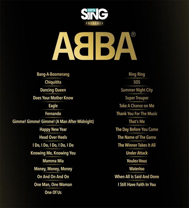Actual product image Ravenscourt Let's Sing ABBA (+ 2 Mics) (PS4) (PS4, DE)