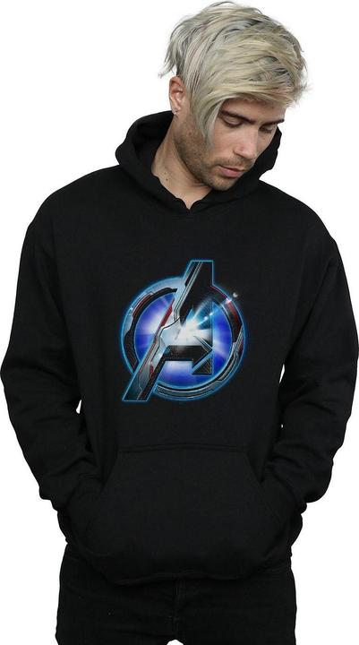Immagine prodotto Avengers Endgame Glowing Logo Felpa con Cappuccio Uomo (3XL)