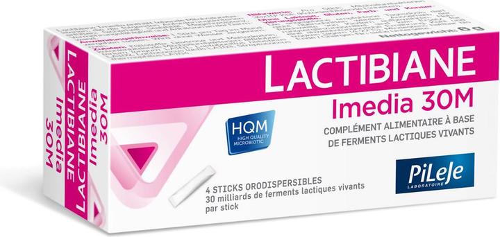 Produktbild Lactibiane Imedia Sticks (4 Stück, Stift, 14 g)