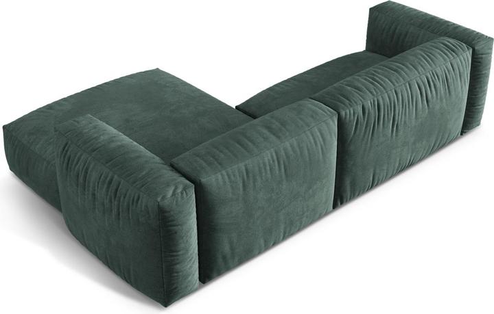 Actual product image Micadoni Modular Right Corner Sofa, "Martina", 2 Seats, 283x176x75 Made in Europe (Corner sofa)