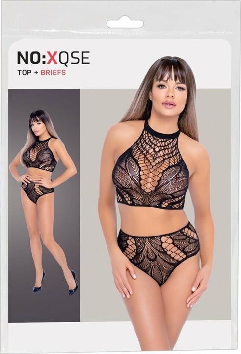 Actual product image No:xqse Top and briefs S-L (S, M, L)