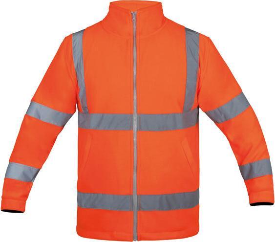 Korntex Hi-Vis Fleece Jacke