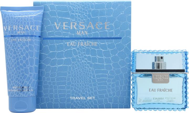 Actual product image Versace Man Eau Fraïche Gift Set - 50 Ml Eau De To (Eau fraîche, 100 ml)