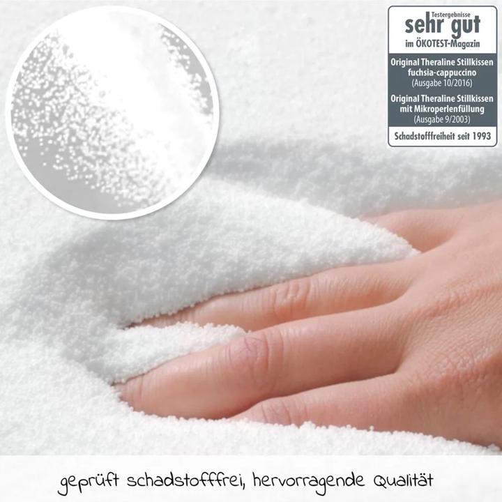 Produktbild Theraline Stillkissen Stillkissen Das Original mit Mikroperlen-Füllung inkl. (38 cm)
