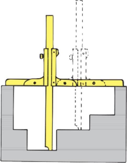 Actual product image Mitutoyo Depth gauge (20 cm)