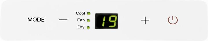 Produktbild Domo DO10161 Mobiele airco - voor ruimtes tot 30mÂ² - 7.000 BTU (DO10161) (30 m², 7000 BTU/h)