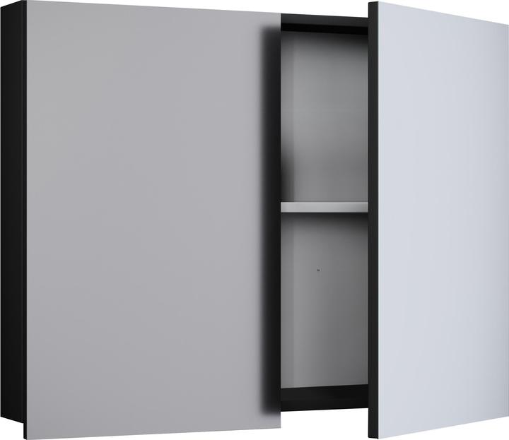Productafbeelding VCM Houten Badkamermeubilair Spiegelkabinet Badinos (60 x 12 cm)