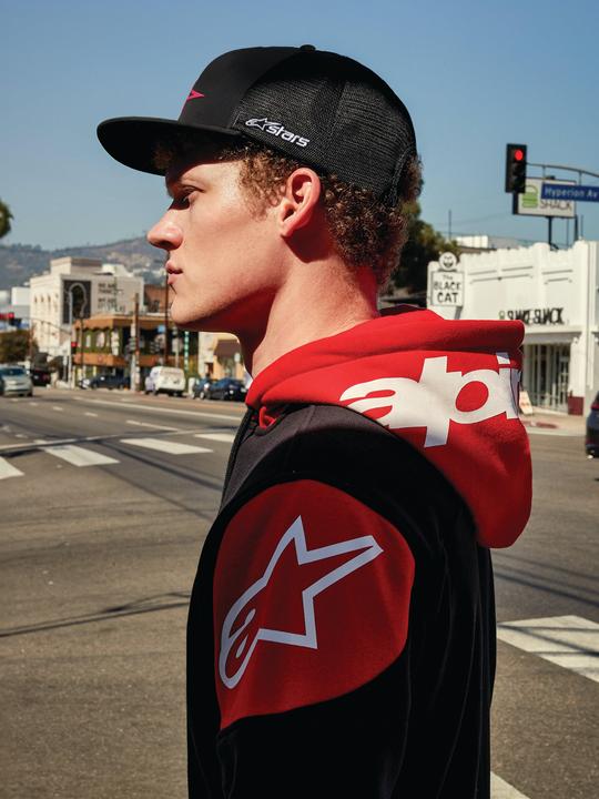 Actual product image Alpinestars Hoody 24 Velocity Zip (Men, L)