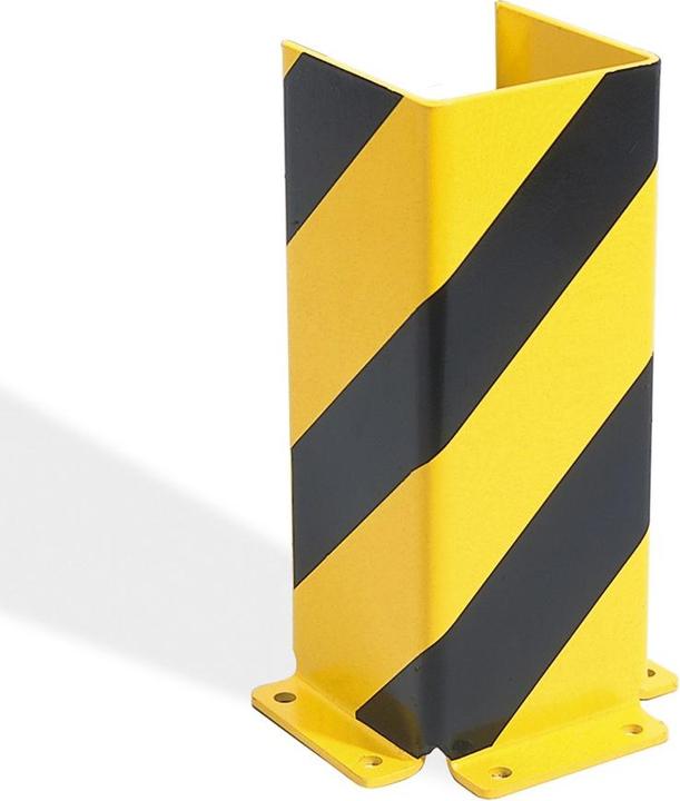 Moravia BLACK BULL collision protection U-PROFIL 400 Yellow coated with black stripes