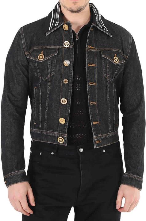 Immagine prodotto Versace Medusa Motif Denim Jacket (48)