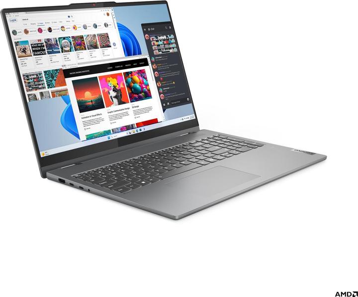 Productafbeelding Lenovo IdeaPad 5 2-in-1 (16", AMD Ryzen 7 8845HS, 16 GB, 1000 GB, NL)
