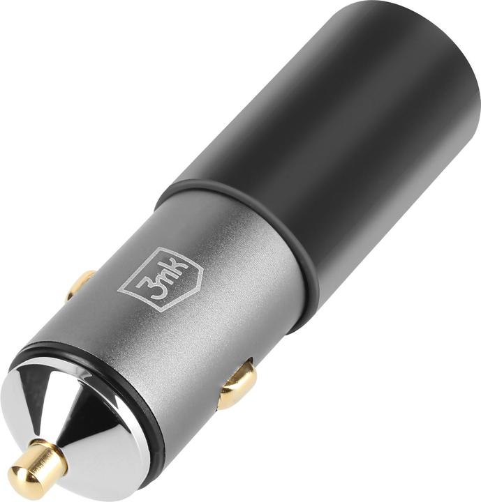 Image du produit 3MK Chargeur de voiture Hyper 100W / DC12-24 / USB-C+USB-A