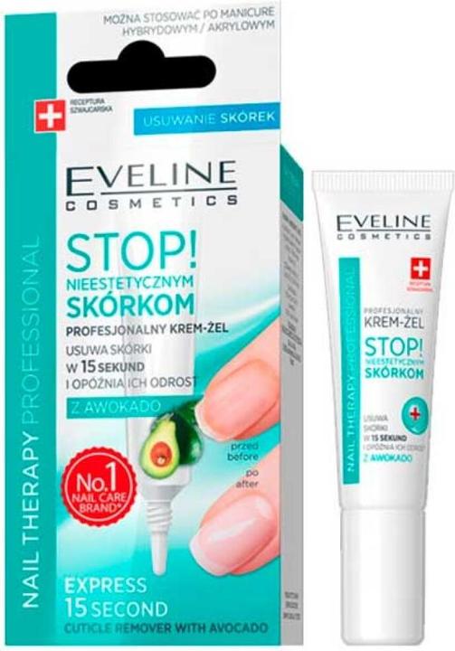Produktbild Eveline Nail Therapy Soft And Healthy Cuticles Slide Into 12Ml Scorek Removal (12 ml)