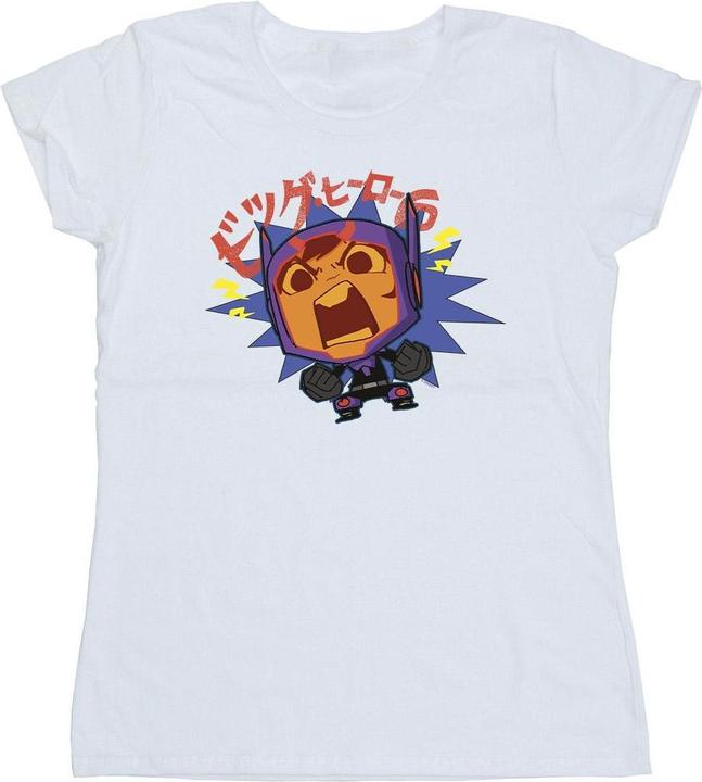 Disney Big Hero 6 Baymax Hiro Angry Manga TShirt (L)
