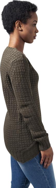 Image du produit Urban Classics Ladies Long Wideneck Sweater (XS)