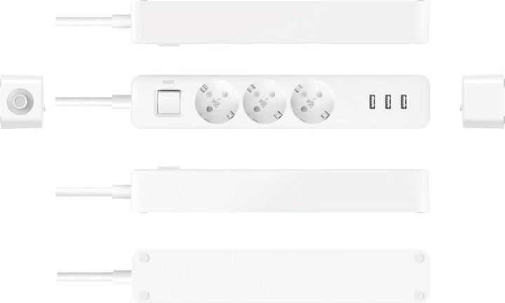 Image du produit Xiaomi Bâti de prises MI NRB4030GL (3 × prise, 16 A, 1,4 m, couleur blanche) (3 x, CEE 7/16, 1.40 m)