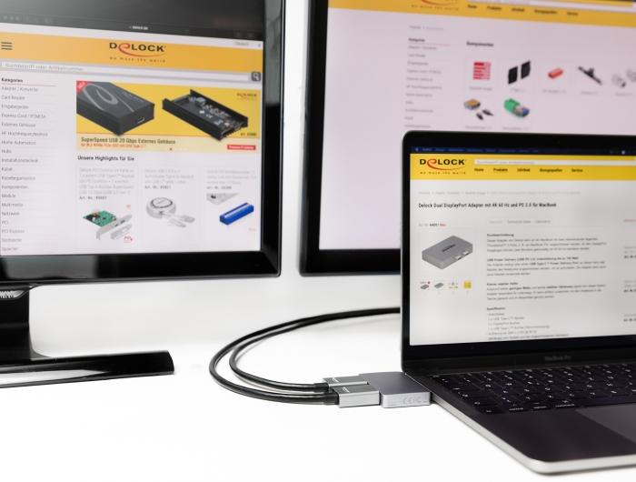 Produktbild Delock DisplayPort-Adapter (Thunderbolt 3, 4 cm)