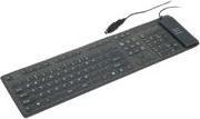 Produktbild Gembird FLEXIBLE USB ENG/Juodas KB-109F-B (DE, Kabelgebunden)
