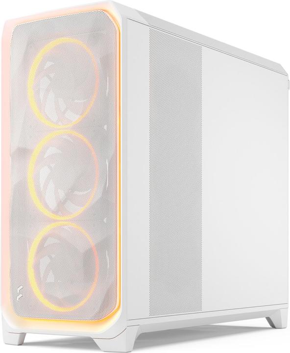 Produktbild Fractal Meshify 3 XL Ambience Pro RGB Clear Tint White (mATX, ATX, SSI EEB, ITX, SSI CEB, EE-ATX)