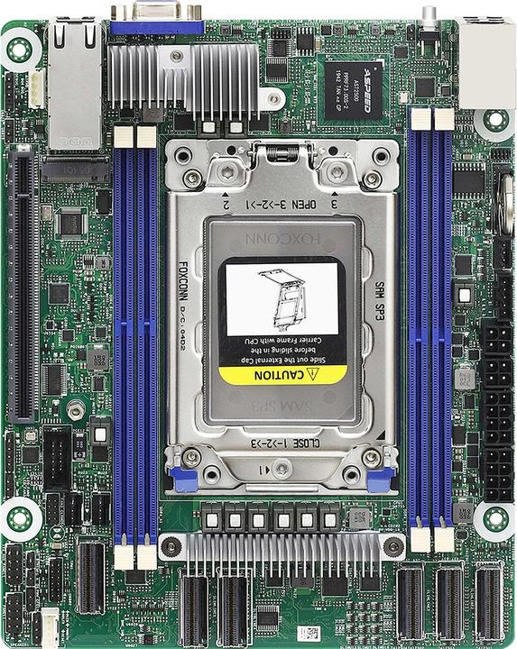Image du produit AsRock ROMED4ID-2T (SP3, AMD SoC, Mini-ITX)