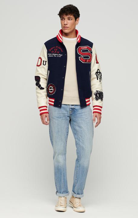 Immagine prodotto Superdry Bomber College Con Patch Varsity (M)