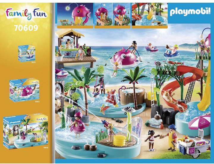 Image du produit Playmobil Aqua Park avec toboggans (70609, Playmobil Family Fun)