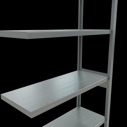 Produktbild Schulte Lagertechnik Stecksystem Anbauregal MULTIplus250 mit Längenriegel