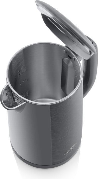 Image du produit ETA Kettle | 859590020 EDITA | Electric | 2200 W | 1.5 L | Stainless steel | 360° rotational base | Gray (1.50 l)