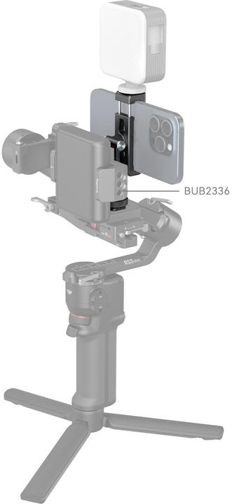 Image du produit SmallRig Porte-téléphone en métal avec support pour chaussures froides (Accessoires de cardan, Cage Accessoires, Accessoires vidéo divers)