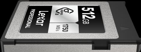 Produktbild Lexar Pro Silver Series (512 GB, CFexpress Typ B)